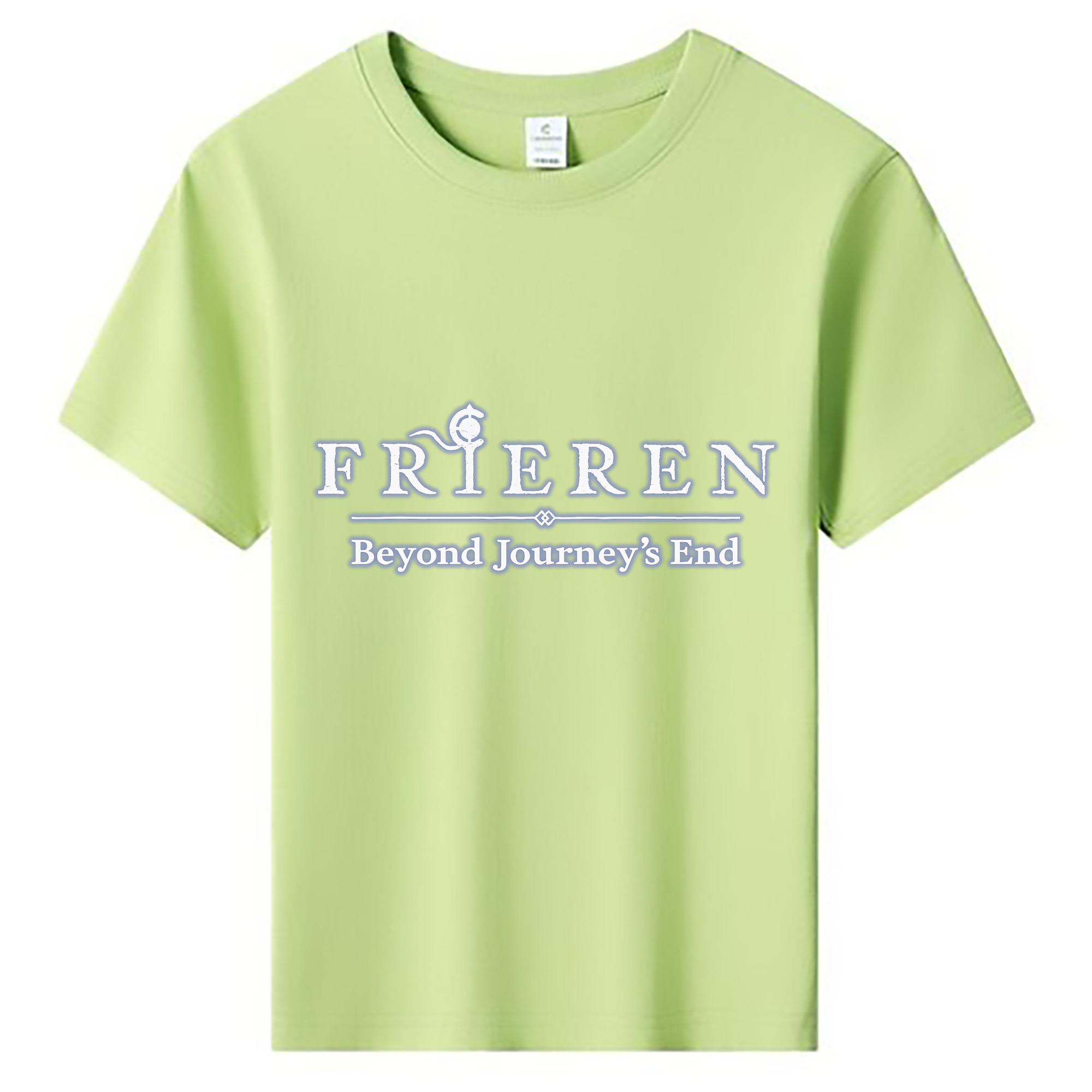 （画像用） 葬送のフリーレン Frieren 綿100％キッズTシャツ（フロントプリント）